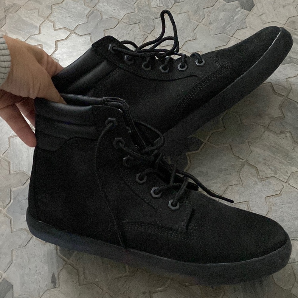 Timberland Black Sneaker Boots Size 7